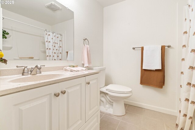 12620 NW Barnes Rd, Portland, OR 97229 - full bath with tile patterned floors, vanity, and curtained shower