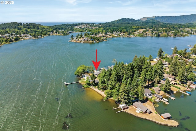 2941 NE Loop Dr, Otis, OR 97368 - view of property location with a water and mountain view