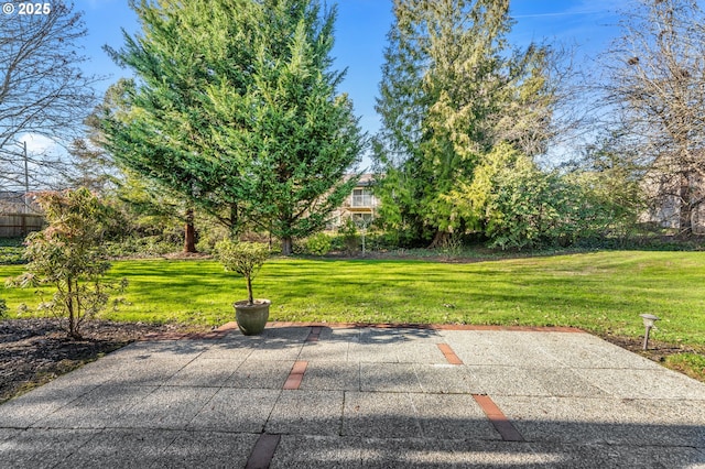 exterior space with a patio