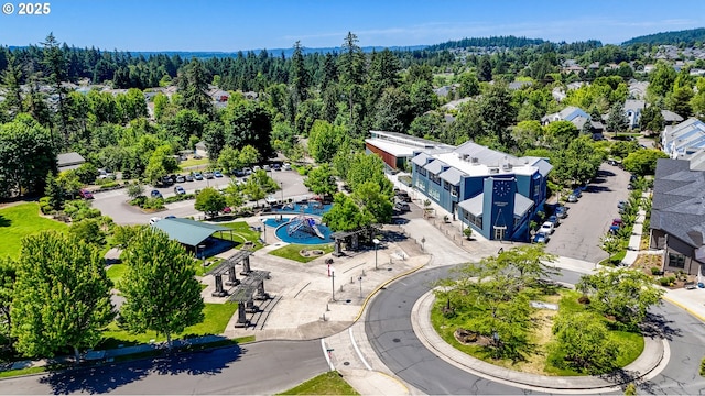 10802 SE Happy Valley Dr, Happy Valley, OR 97086 - drone / aerial view of a pool area