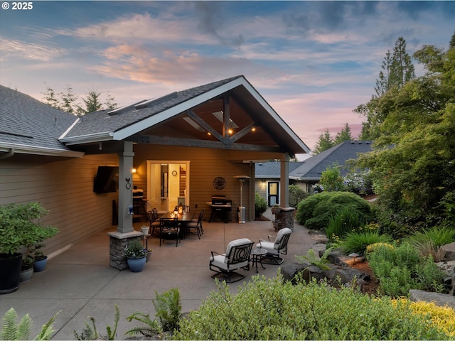 28800 SW Wildhaven Ln, Hillsboro, OR 97123 - back of property featuring a patio