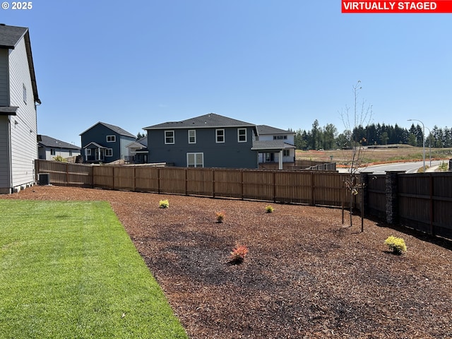 10587 SE Webelos Way, Happy Valley, OR 97086 - fenced backyard with a residential view