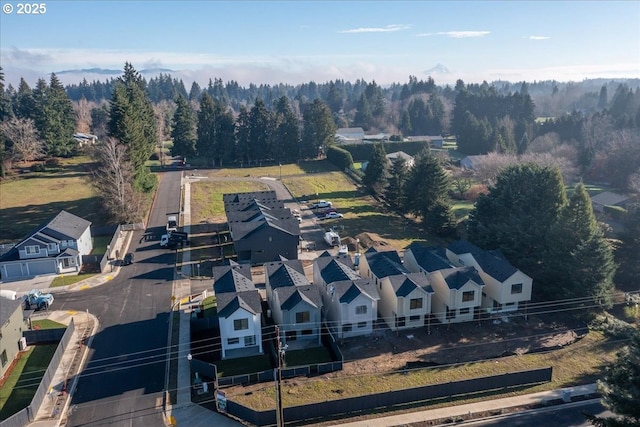 5008 NE 113th Loop, Vancouver, WA 98686 - aerial view featuring a view of trees and a residential view