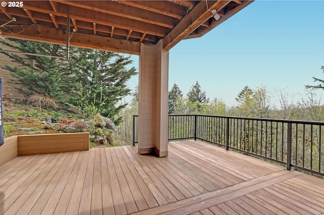 8333 NW Hazeltine St, Portland, OR 97229 - view of deck