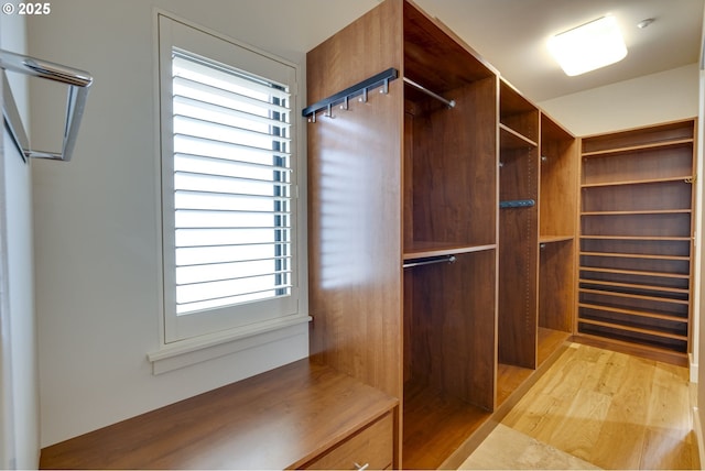 1716 NW Riverscape St, Portland, OR 97209 - spacious closet with light wood-type flooring