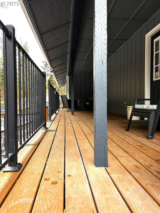 view of deck