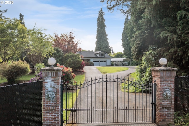 840 Springhill Dr, Albany, OR 97321 - view of gate