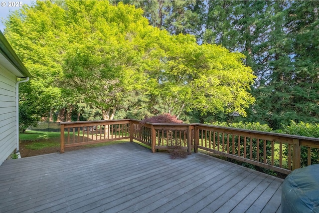 840 Springhill Dr, Albany, OR 97321 - view of wooden deck