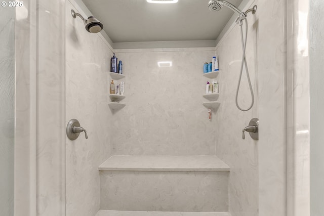 full bath featuring a shower