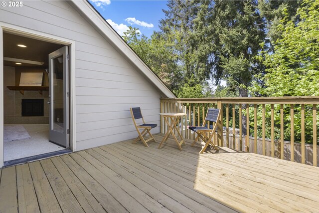 view of deck