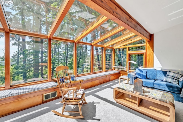 25498 Butler Rd, Junction City, OR 97448 - sunroom / solarium featuring an outdoor living space and healthy amount of natural light