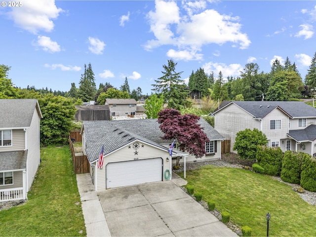 112 Stoneway Ln, Longview, WA 98632 - traditional-style home with a garage and driveway