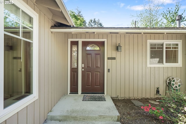 view of entrance to property