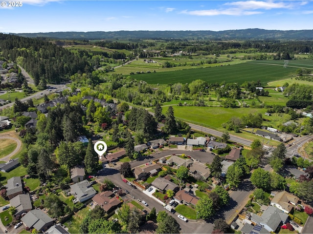 aerial overview of property's location