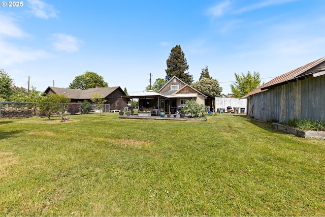 540 Kesling St, Harrisburg, OR 97446 - view of yard featuring a patio area