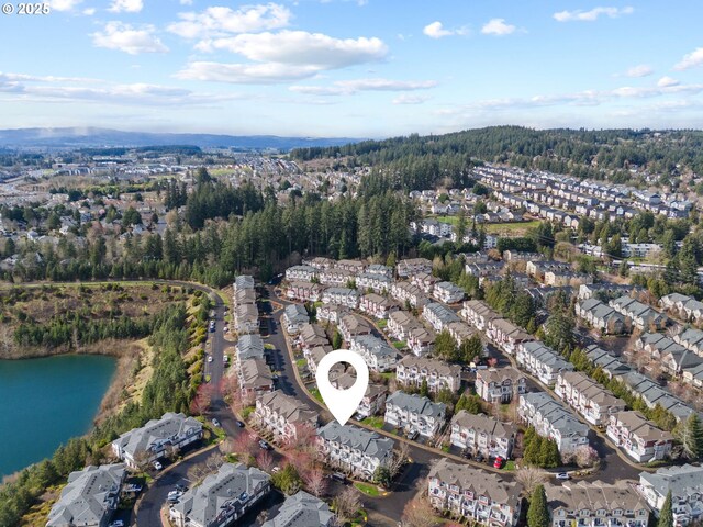 bird's eye view featuring a residential view