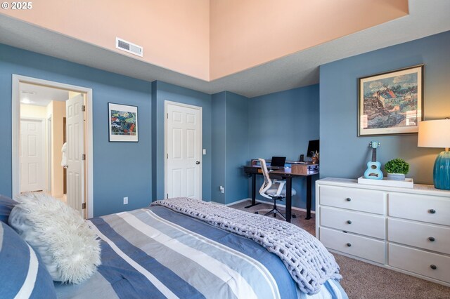 842 NE Rothbury Ave, Hillsboro, OR 97124 - bedroom featuring visible vents, carpet flooring, and baseboards