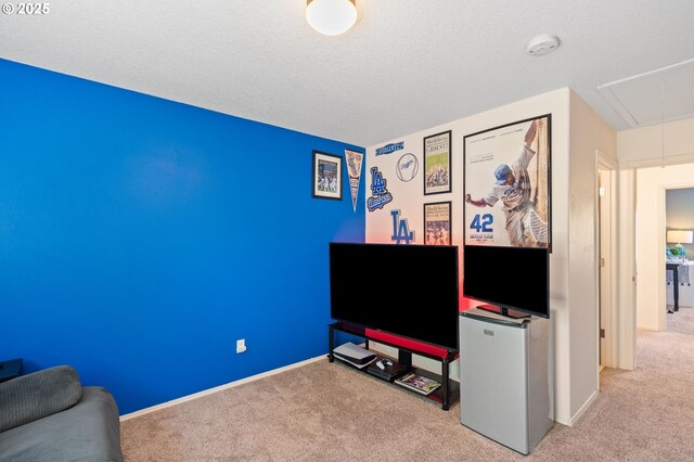 842 NE Rothbury Ave, Hillsboro, OR 97124 - interior space with attic access, baseboards, and carpet flooring