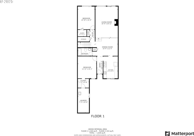 1200 NE Territorial Rd Unit 83, Canby, OR 97013 - home floor plan
