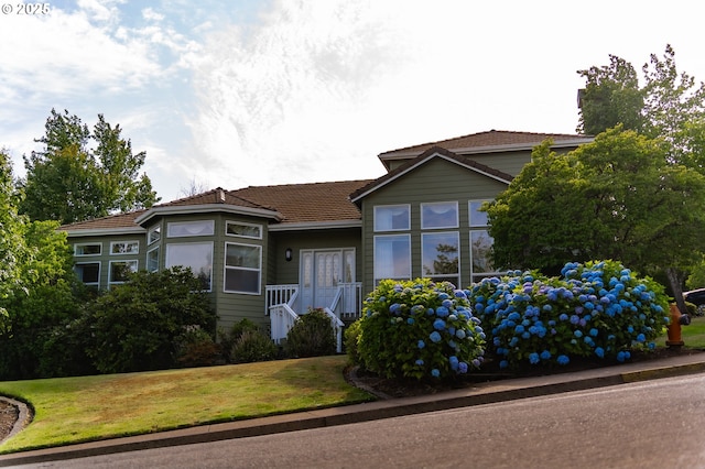 4020 NW Princess St, Corvallis, OR 97330 - view of front of property featuring a front lawn