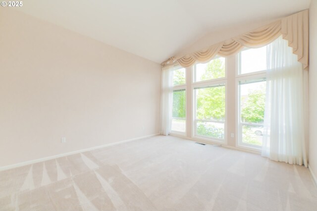 4020 NW Princess St, Corvallis, OR 97330 - spare room with light colored carpet and vaulted ceiling