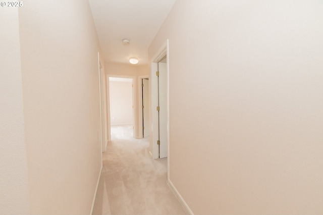 4020 NW Princess St, Corvallis, OR 97330 - hall featuring light carpet and baseboards