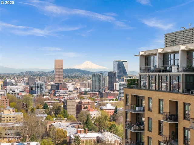 310 NW Uptown Ter Unit 1A, Portland, OR 97210 - view of city featuring mountains