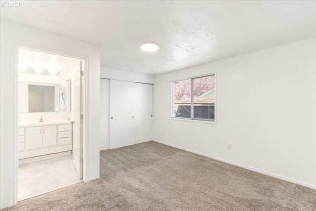 15215 SE 1st St, Vancouver, WA 98684 - unfurnished bedroom featuring a closet, light colored carpet, and baseboards