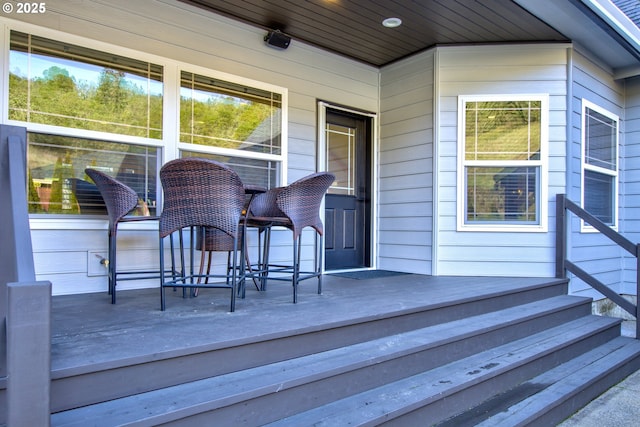 view of patio / terrace with a gazebo