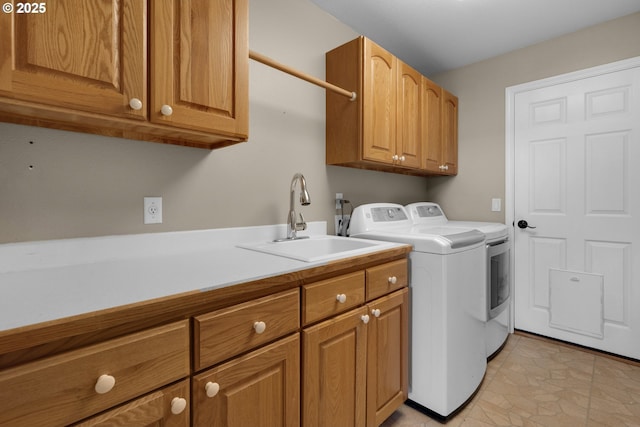 89523 Manion Dr, Warrenton, OR 97146 - laundry area with cabinet space and independent washer and dryer