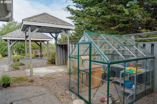89523 Manion Dr, Warrenton, OR 97146 - view of greenhouse with a gazebo