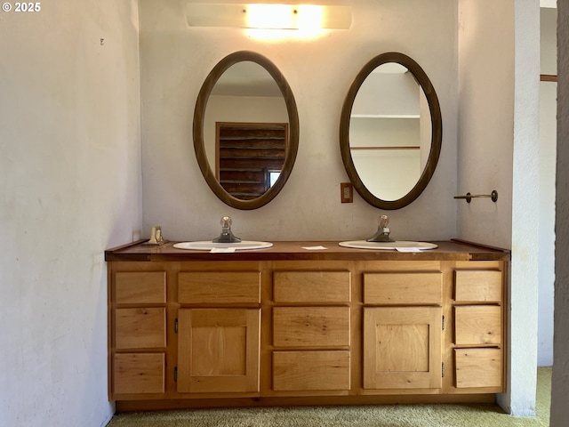 29202 Wallace St, Gold Beach, OR 97444 - bathroom featuring double vanity and a sink