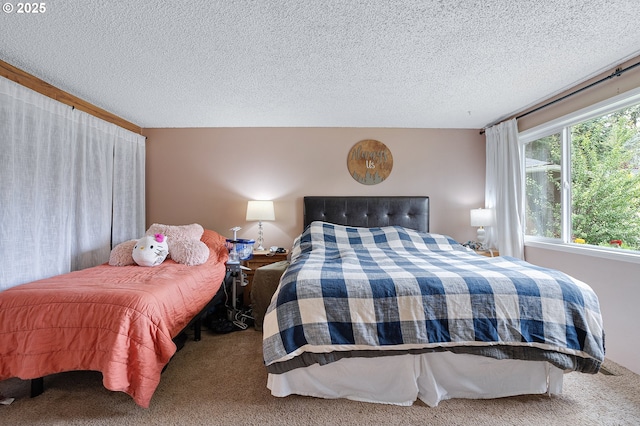 1354 Mulligan Ct, Salem, OR 97306 - bedroom with carpet and a textured ceiling