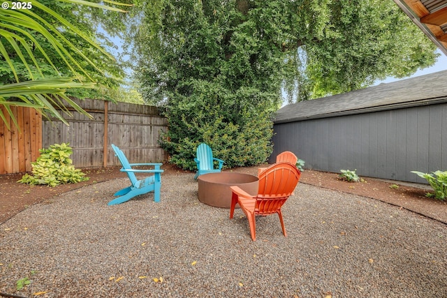 9014 N John Ave, Portland, OR 97203 - view of yard featuring a patio area