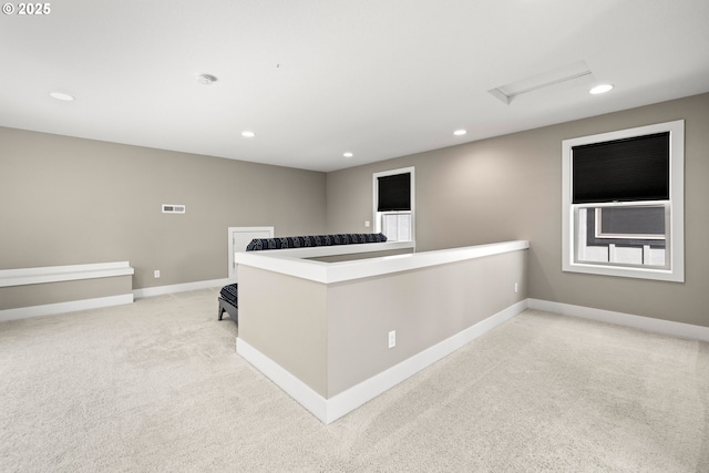 7886 SW Capitol Hill Rd, Portland, OR 97219 - kitchen with light carpet and recessed lighting