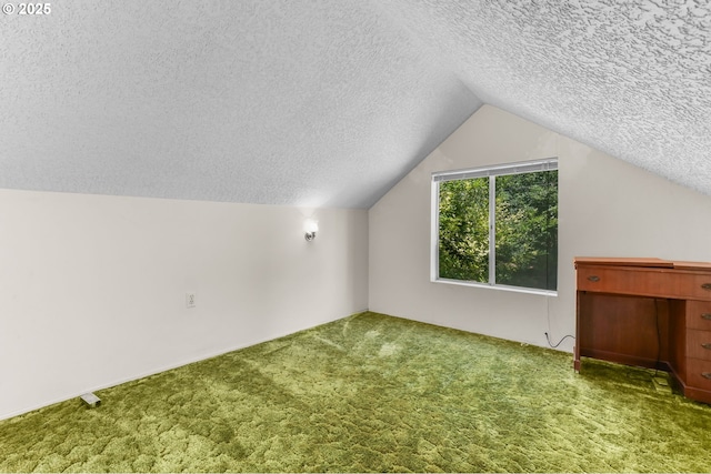15170 SE 202nd Ave, Damascus, OR 97089 - bonus room with a textured ceiling, carpet floors, and lofted ceiling