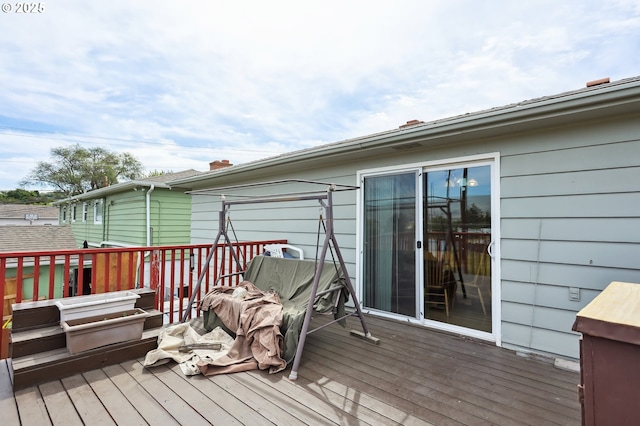 1831 E 14th St, The Dalles, OR 97058 - view of wooden deck