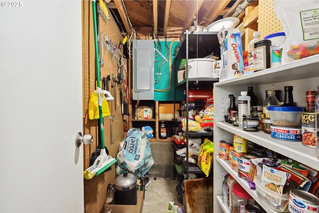 1831 E 14th St, The Dalles, OR 97058 - storage area with electric panel