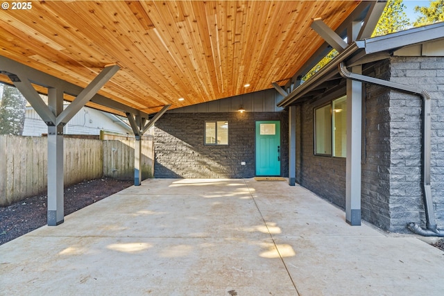 view of patio / terrace