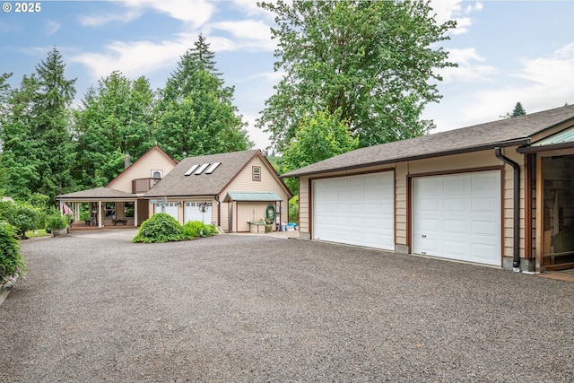 241 Growlers Gulch Rd, Castle Rock, WA 98611 - view of garage