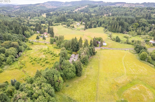241 Growlers Gulch Rd, Castle Rock, WA 98611 - aerial view of sparsely populated area featuring a mountain backdrop