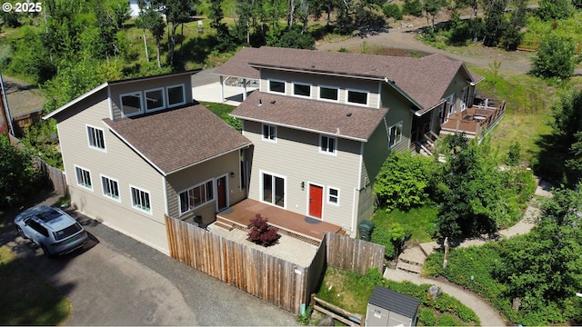 119/121 Tioga Ln, Idleyld Park, OR 97447 - view from above of property