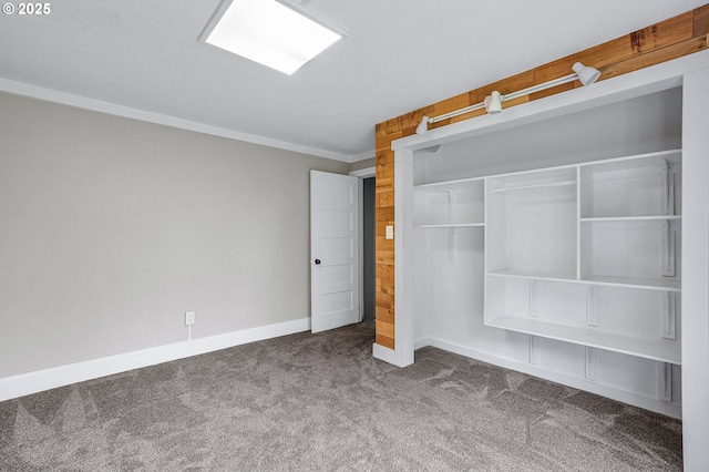 19434 S Logan Dr, Beavercreek, OR 97004 - unfurnished bedroom featuring carpet, a closet, and crown molding