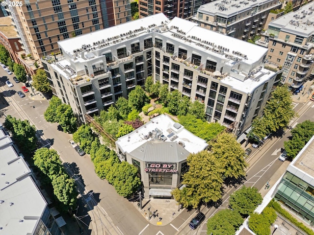 1030 NW 12th Ave Unit 201, Portland, OR 97209 - bird's eye view of apartment complex