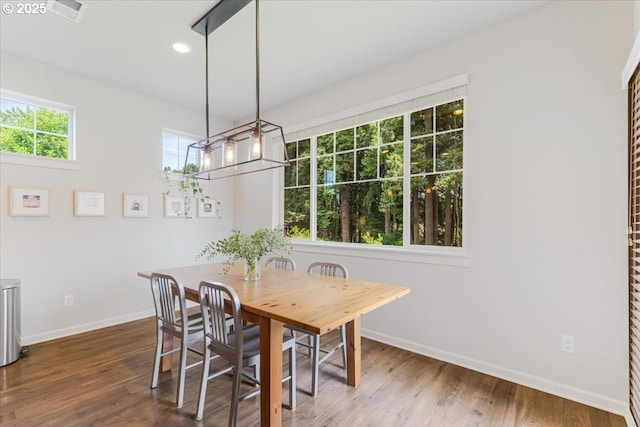 7010 SW Barr Ln, Tualatin, OR 97062 - dining room featuring wood finished floors and recessed lighting