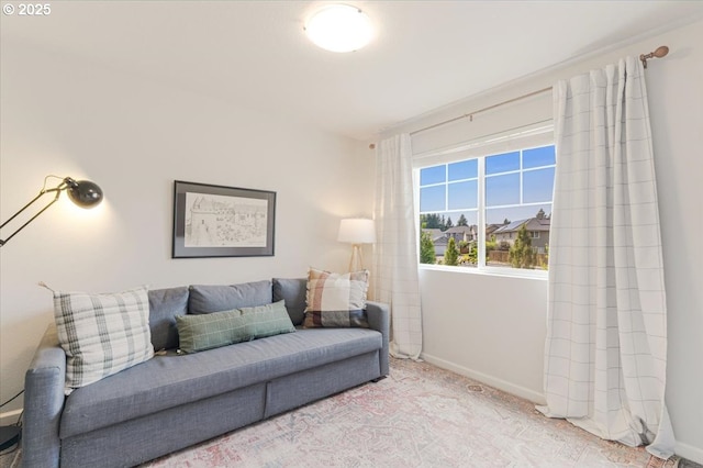 7010 SW Barr Ln, Tualatin, OR 97062 - living area with baseboards and carpet floors