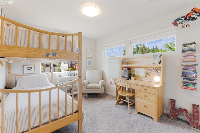 7010 SW Barr Ln, Tualatin, OR 97062 - carpeted bedroom featuring a desk and baseboards