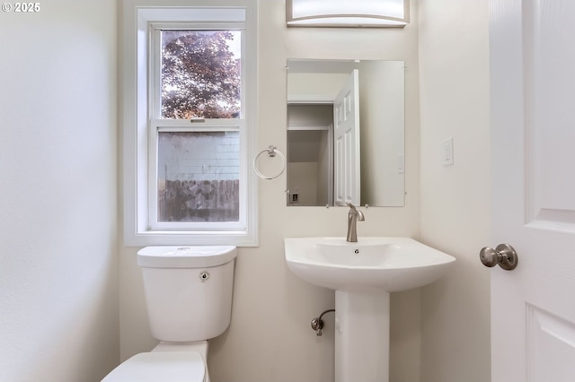 bathroom with toilet