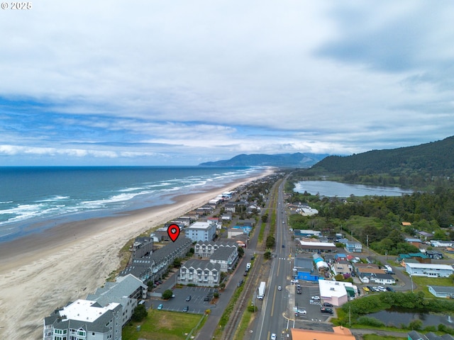 260 N Pacific St, Rockaway Beach, OR 97136 - aerial view of a water and mountain view