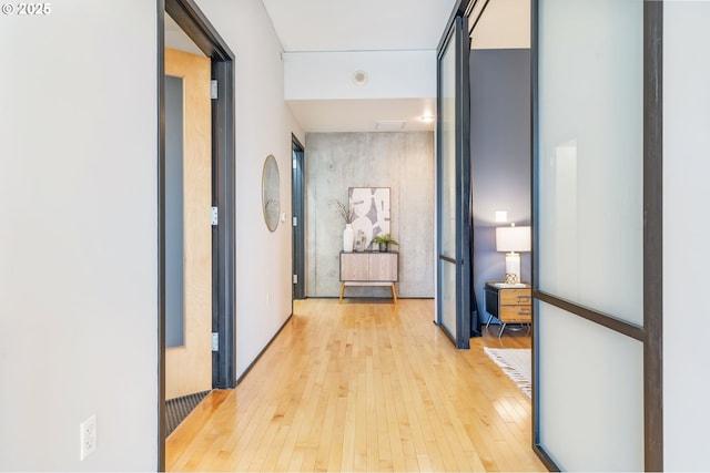 333 NW 9th Ave Unit 713, Portland, OR 97209 - corridor featuring light wood-style flooring